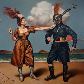Gemälde, Sea Gifts (Data Transfer), Alexander Lufer