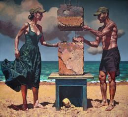 Gemälde, Sea Gifts (Creation), Alexander Lufer