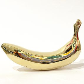 Skulpturen, Golden Banana , no.12/25, Jaromir Gargulak