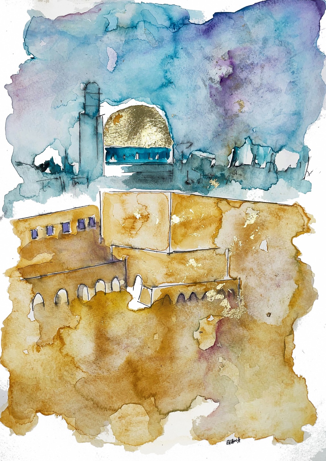 Sandra Encaoua, Magic City ocre Sandra Encaoua, Magic City ocre
