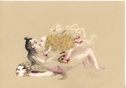 Zeichnungen, Le baiser, Hélène Lagnieu