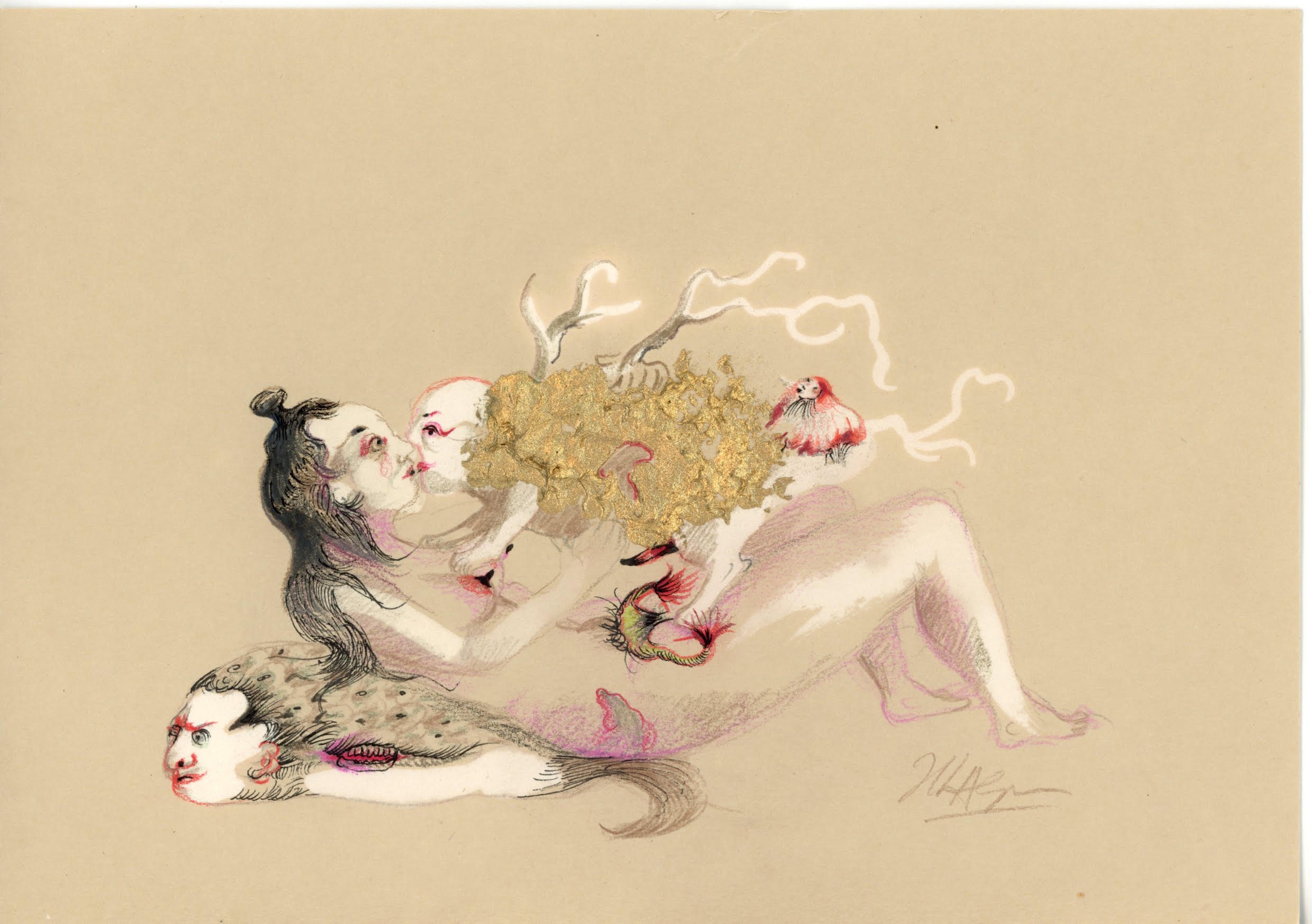 Hélène Lagnieu, Le baiser Hélène Lagnieu, Le baiser