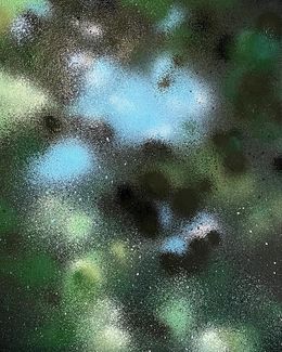 Peinture, Au-delà des arbres, Marion Sagnes