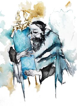 Gemälde, Sefer Torah, Sandra Encaoua