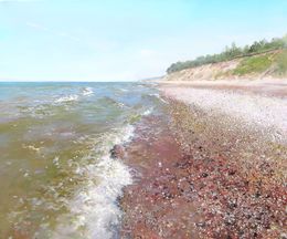 Gemälde, Jurkalne wave, Janis Zingitis