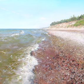 Gemälde, Jurkalne wave, Janis Zingitis