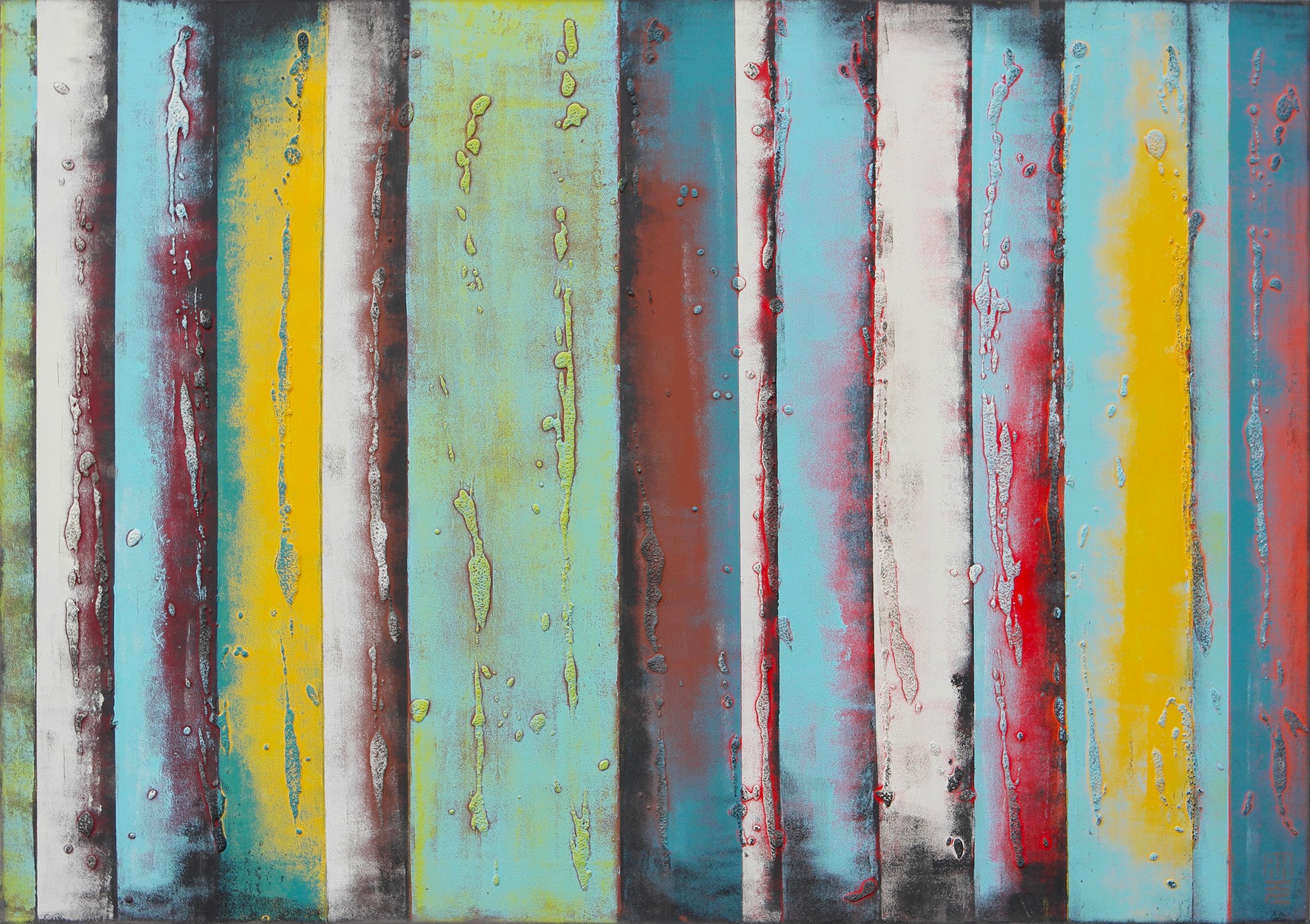 Ronald Hunter, Yellow panel 125 Ronald Hunter, Yellow panel 125