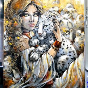 Painting, Le favori, Jeanne Saint-Chéron