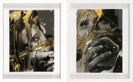 Fotografien, Douglas Booth and Aleksander Skarsgard, Diptych, Hunter & Gatti