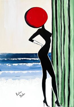 Painting, A Room with a Sea View: The Muse’s Silhouette, Kristina Mallen