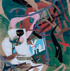 Fine Art Drawings, Deep Forest, Slav Nedev