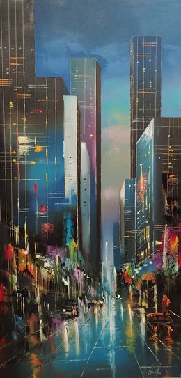 Peinture, On the road Again, Jean-Michel Cavalli