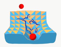 Zeichnungen, Le jeu des boules rouges, Ivan Messac