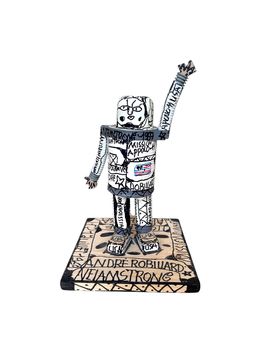 Sculpture, Neil Armstrong, André Robillard