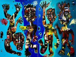 Peinture, Just survive somehow, Christian Dugardeyn