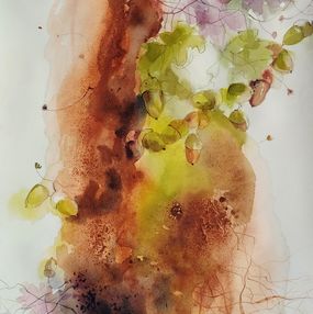 Gemälde, Mémoire du Barrique/ Série 24 bouquets du Saison, Nadia Bodnar