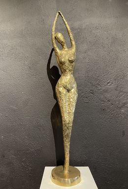 Sculpture, Danseuse dorée, Pierre Gimenez