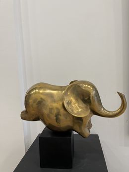 Sculpture, L'éléphant, Pierre Gimenez