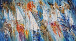 Peinture, Sailing Regatta L 3, Peter Nottrott