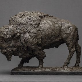Sculpture, Bison, Erik Ebeling