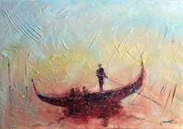 Gemälde, Warm Sunset in Venice, Rakhmet Redzhepov (Ramzi)