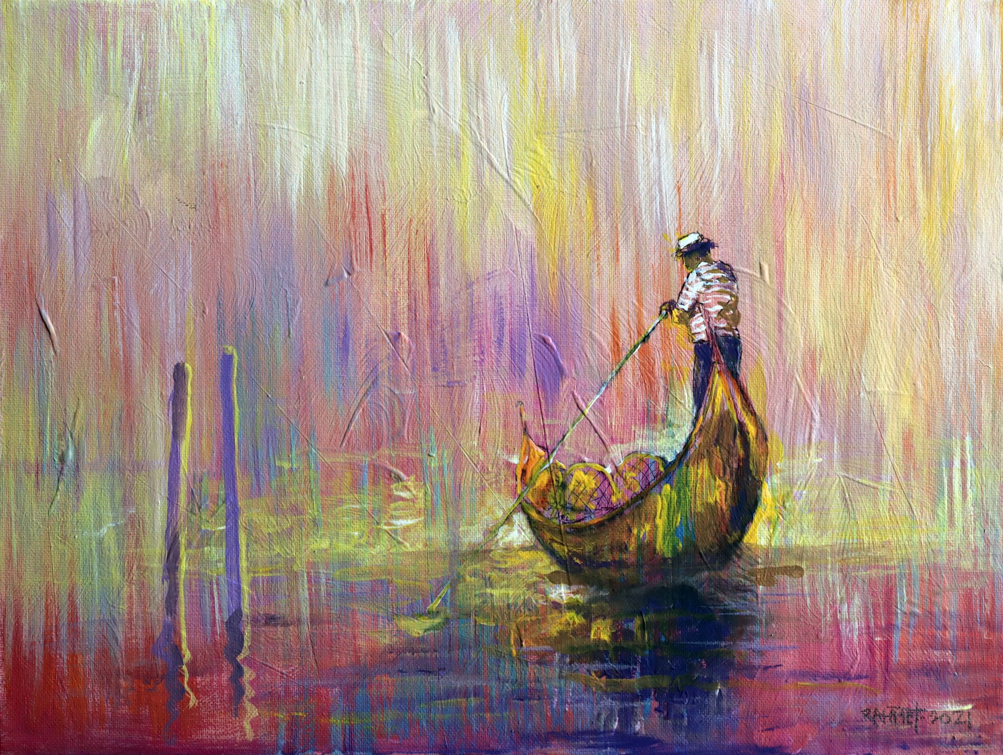 Rakhmet Redzhepov (Ramzi), Rain in Venice Rakhmet Redzhepov (Ramzi), Rain in Venice