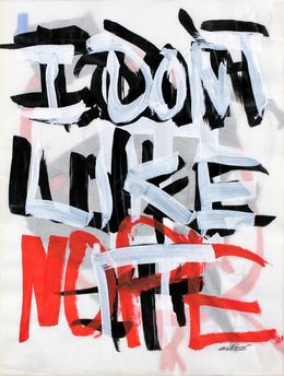 Gemälde, I don’t like it, Michael Grine