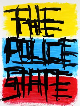 Gemälde, Police state, Michael Grine