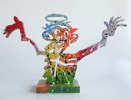 Sculpture, Monkey Basquiat, Spaco