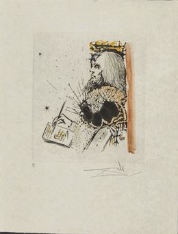 Édition, Portrait de Calderón (from Calderón: La Vie est un songe), Salvador Dali
