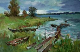 Gemälde, River melancholy, Suprunchuk Yuriy