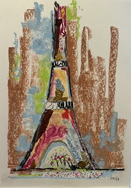 Zeichnungen, Fuchsia Spring in Paris, Isabelle Hirtzig