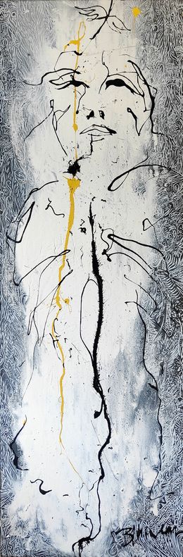 Peinture, En nous l'au delà novembre 2024, Emmanuel Braudeau
