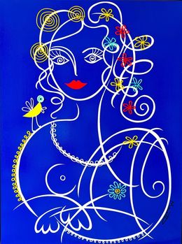 Painting, Joconde revisitée, Muriel Matt