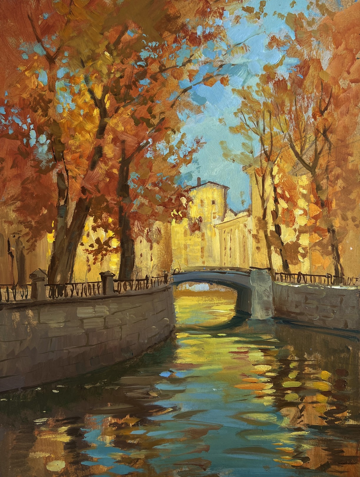 Suprunchuk Yuriy, Steps on the autumn bridge Suprunchuk Yuriy, Steps on the autumn bridge