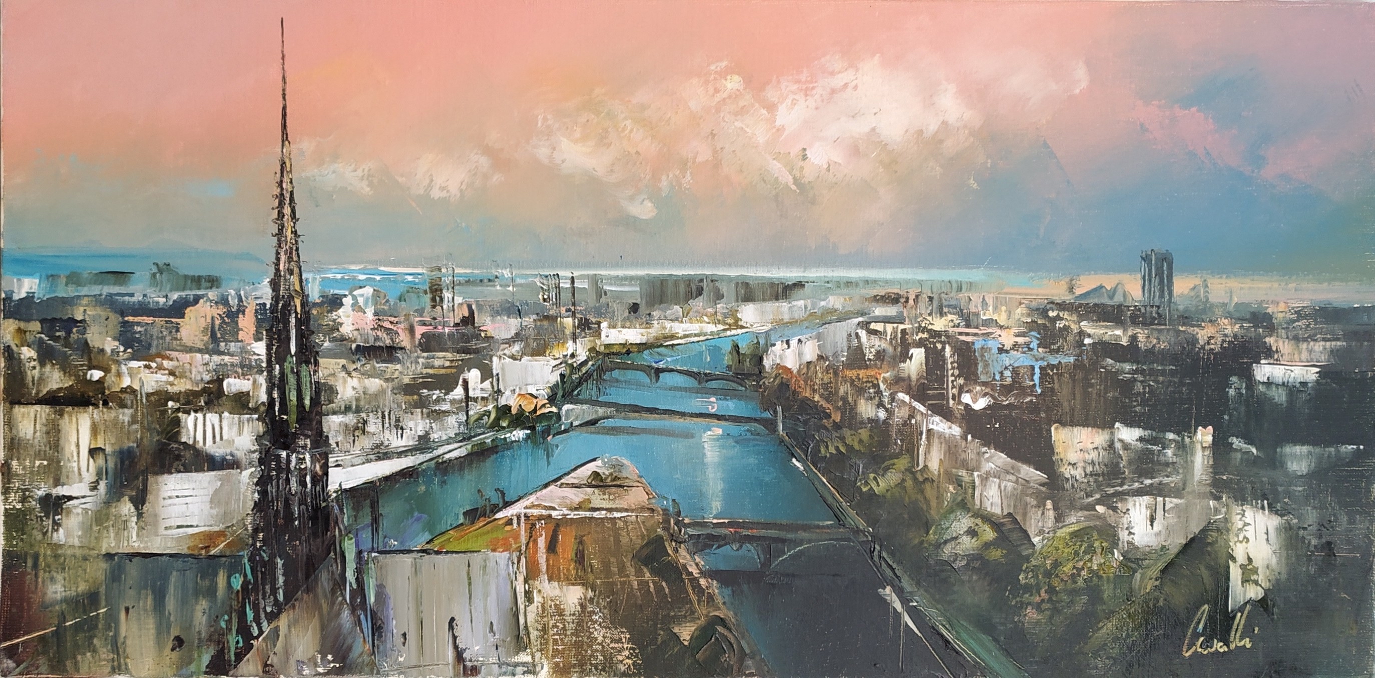Jean-Michel Cavalli, Paris la Seine Jean-Michel Cavalli, Paris la Seine