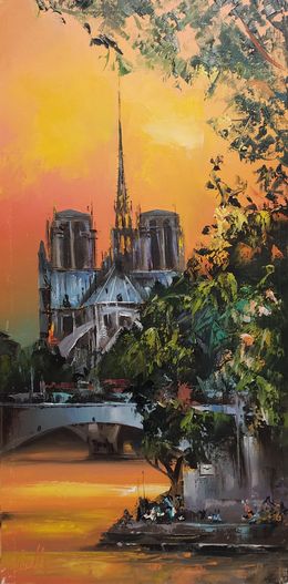Gemälde, Quietude Parisienne, Jean-Michel Cavalli
