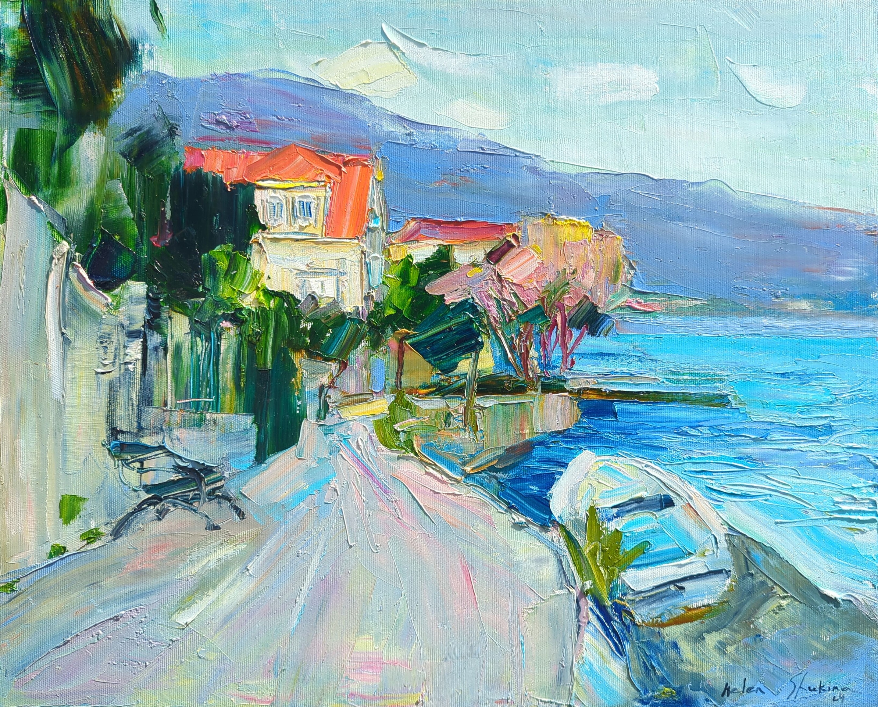 Helen Shukina, Summer walks. Adriatic Helen Shukina, Summer walks. Adriatic