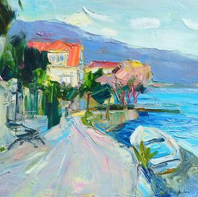 Gemälde, Summer walks. Adriatic, Helen Shukina