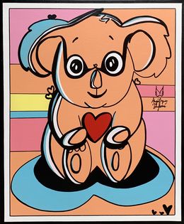 Gemälde, Koala, Angélique Dufossé