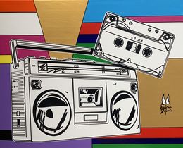 Painting, Radio K7, Angélique Dufossé