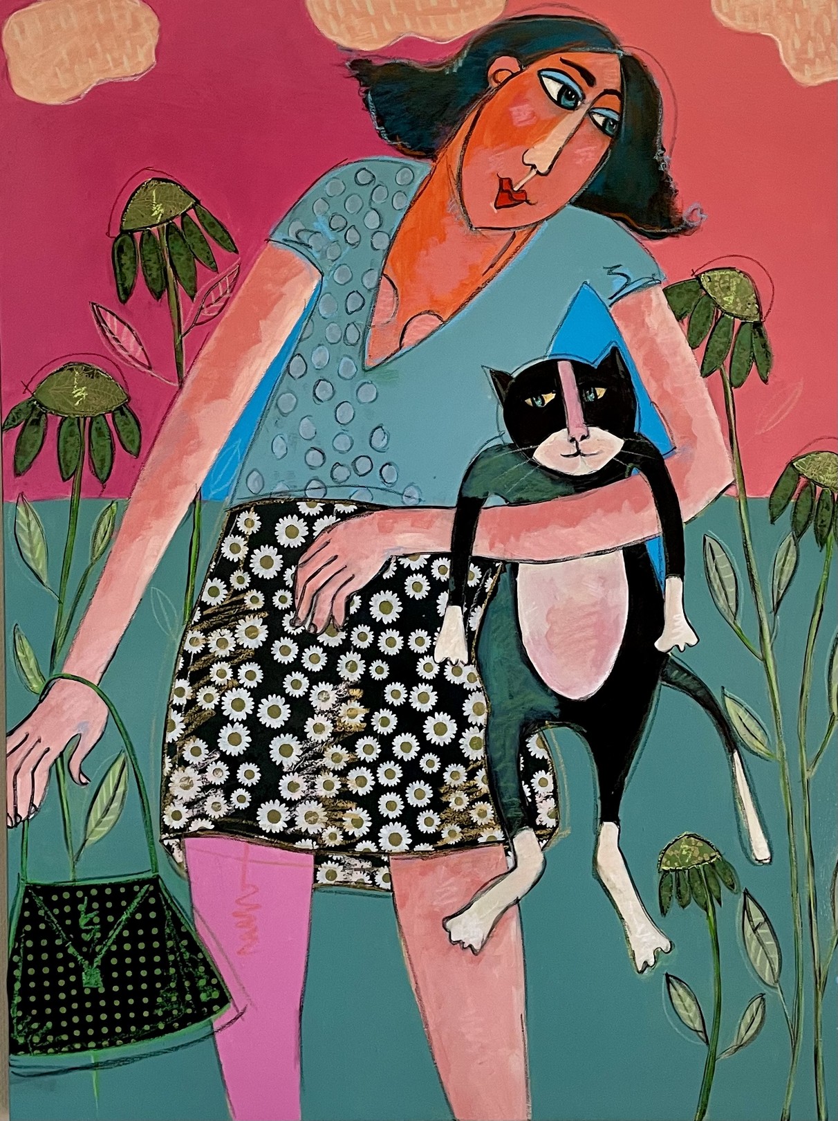 Patricia Simsa, Mon chat sous le bras... Patricia Simsa, Mon chat sous le bras...