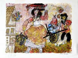 Print, Sous le saule, Théo Tobiasse