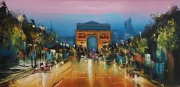 Gemälde, Lumiére sur Paris, Jean-Michel Cavalli