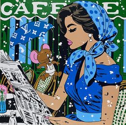 Peinture, Café de Flore, Johanne 8