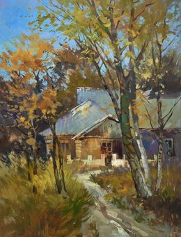 Gemälde, The rustle of autumn outside the window, Suprunchuk Yuriy