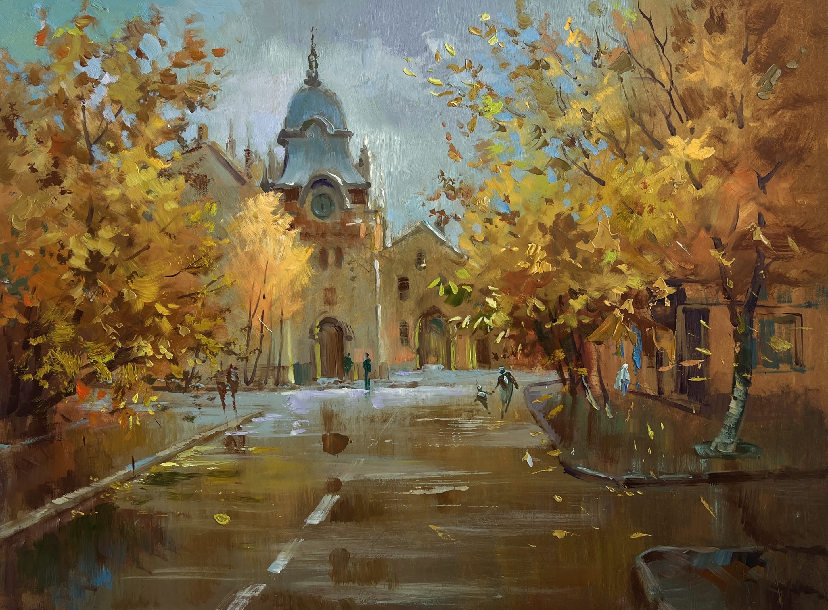 Suprunchuk Yuriy, Autumn in the heart of the city Suprunchuk Yuriy, Autumn in the heart of the city