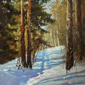 Painting, Winter patterns of nature, Suprunchuk Yuriy