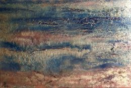 Painting, Niebla dorada (Golden mist), Enric Correa