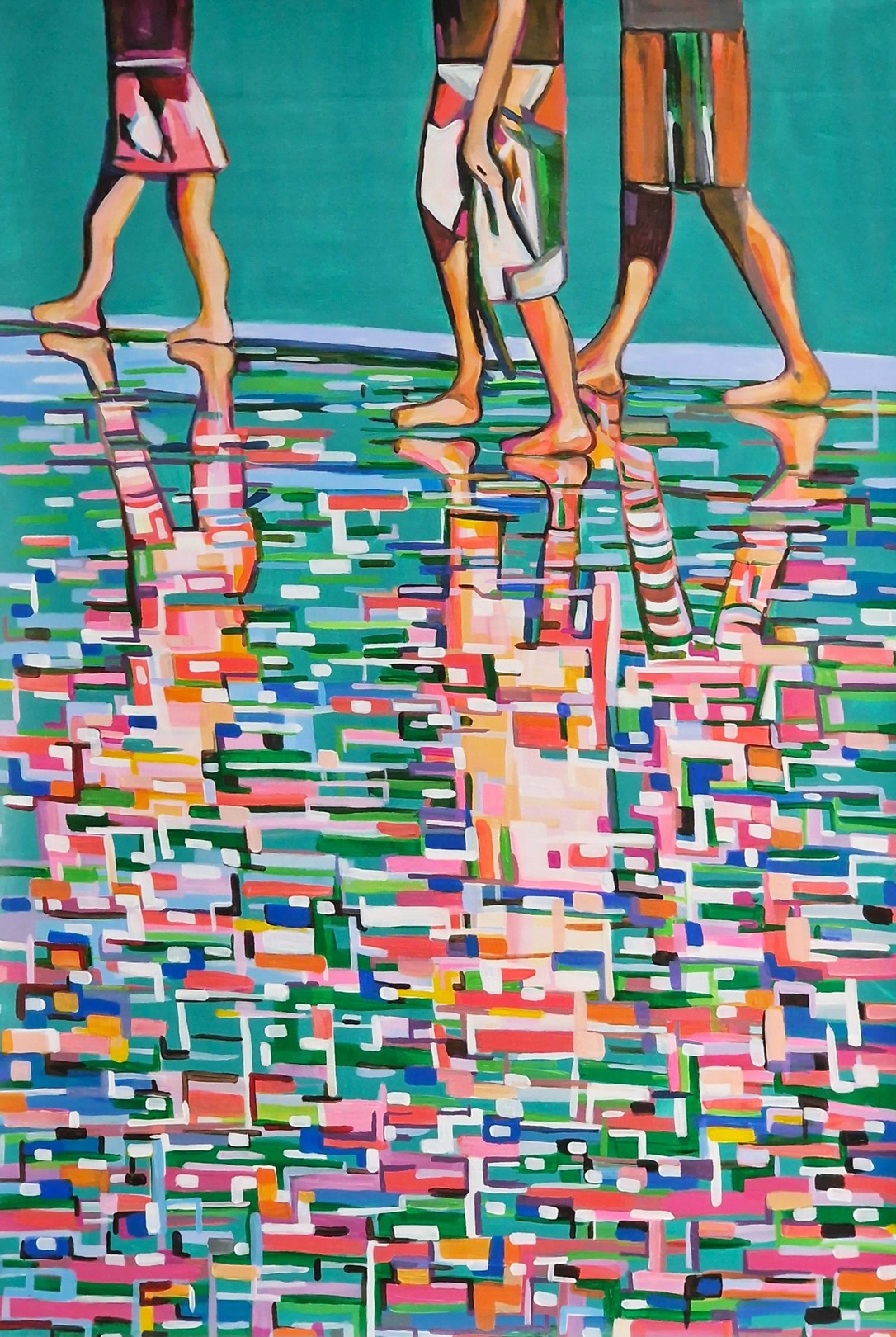 Alexandra Djokic, At the beach Alexandra Djokic, At the beach